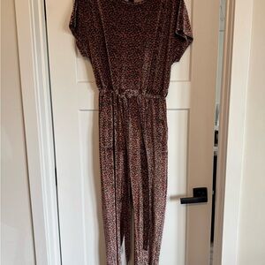 Floral Print Jumpsuit